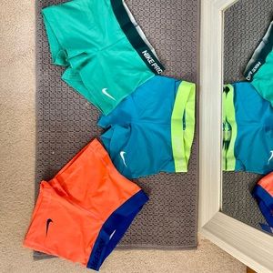Nike pro women’s 3in shorts